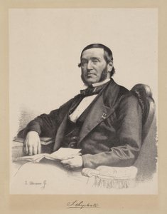 サミュエル・サルファティ（1813-1866）、医師兼都市計画担当 作： Sybrand Altmann